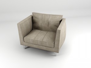 chair for living roompolygonal model of chair for 3D Модель