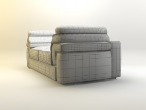 sofa for living room 3Dモデル