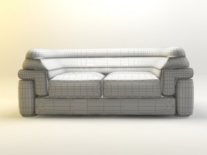 sofa for living room 3Dモデル