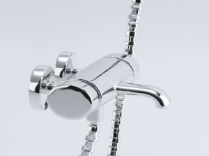 bathroom faucet 3D मॉडल