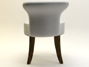 living room chair 3D-Modell