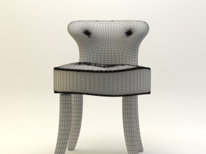 living room chair 3D-Modell