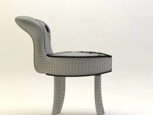 living room chair 3D Model