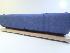 sofa for living room 3D मॉडल