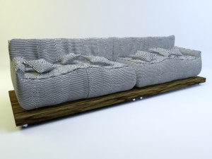 sofa for living room 3D मॉडल