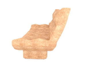 sofa for living room 3D 模型