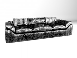 sofa for living room 3D Модель