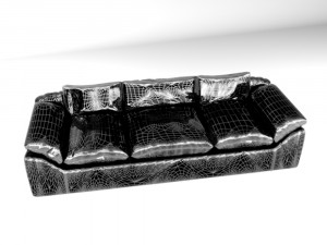 sofa for living room 3D Модель