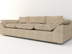 sofa for living room 3D Модель