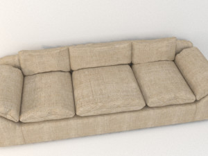 sofa for living room 3D Модель
