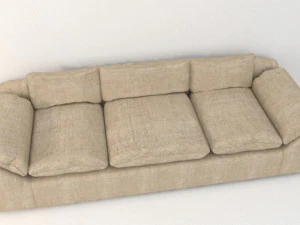 sofa for living room 3D Model