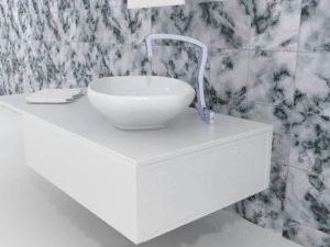 sink with plumbing 3D Model