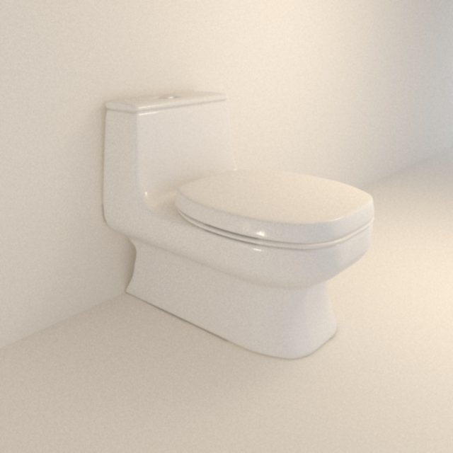 toilet 3D Model .c4d .max .obj .3ds .fbx .stl .blend 