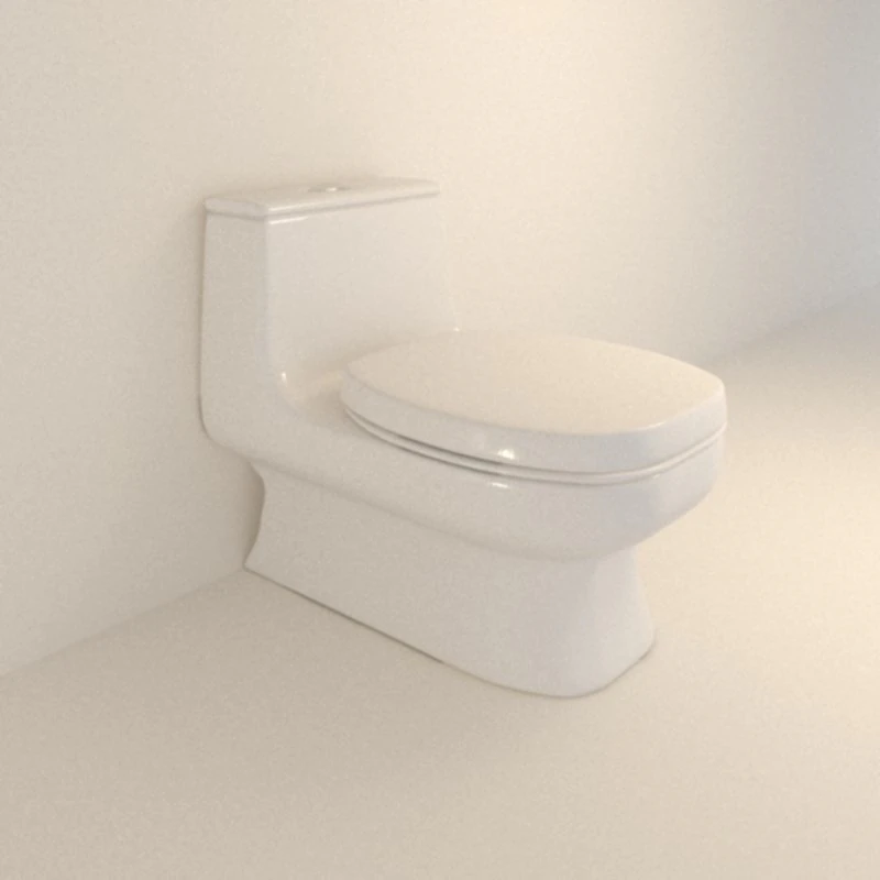 toilet 3D Model .c4d .max .obj .3ds .fbx .stl .blend 