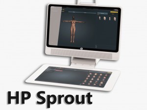 hp sprout 3D Модель
