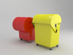 컨테이너 3D 모델