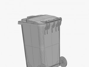 M&uuml;llcontainer 3D Modell
