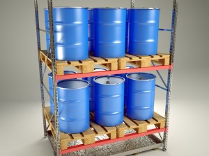 many barrel 3D Model