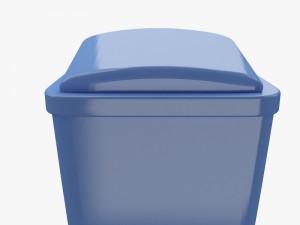 trash container Model 3D