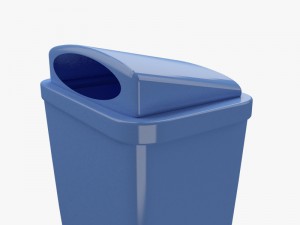 trash container Model 3D