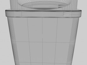 trash container Model 3D