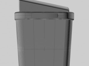 trash container Model 3D