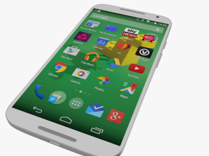 motorola moto x2 wood 3D 模型