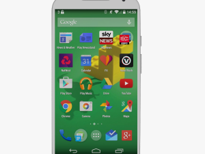 motorola moto x2 wood 3D 模型