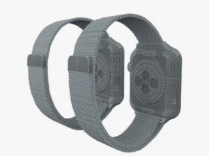 rel&oacute;gio de ma&ccedil;&atilde; Modelo 3D