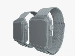 rel&oacute;gio de ma&ccedil;&atilde; Modelo 3D