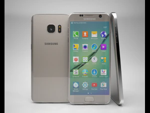 samsung galaxy s7 all colors 3D Model