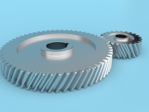 helical gear Modèle 3D