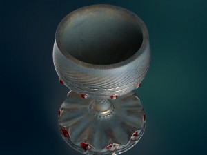 old bronze cup Modelo 3D