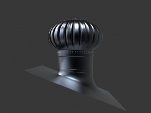 roof turbine vents 3D Model