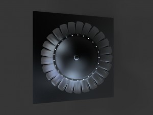 roof turbine vents 3D Model