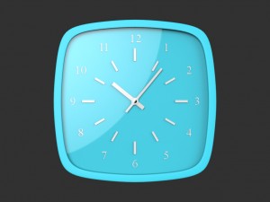 wall clock Model 3D