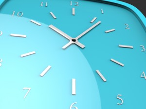wall clock Model 3D