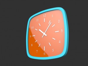 wall clock Model 3D