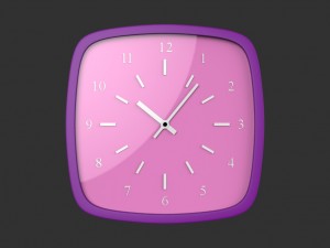 wall clock Model 3D