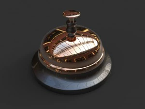 call bell hotel 3D Model