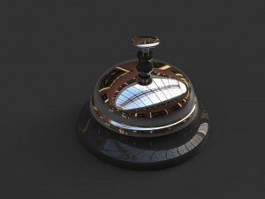 call bell hotel 3D Модель