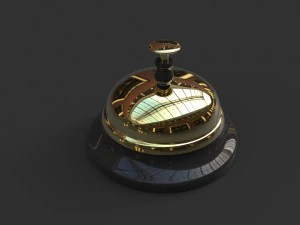 call bell hotel 3D Model