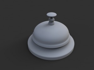 call bell hotel 3D Модель