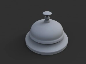 call bell hotel 3D Model