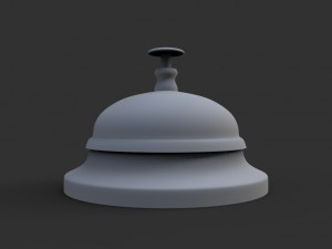 call bell hotel 3D Модель