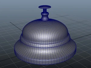 call bell hotel 3D Model