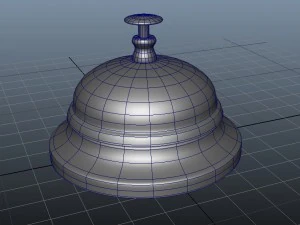 call bell hotel 3D Model