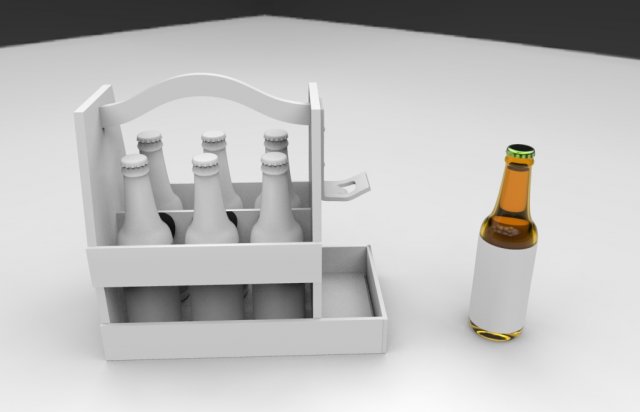 beer box 3D Model .c4d .max .obj .3ds .fbx .stl .blend 