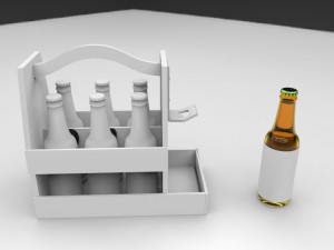 beer box 3D 모델