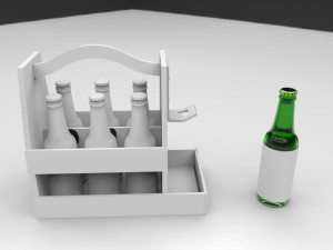 beer box 3D Model